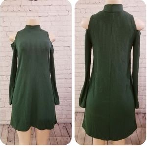 Necessary objects Emerald green dress